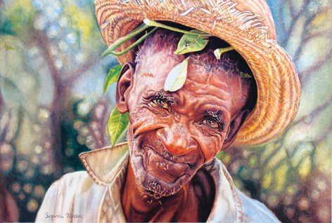 Haitian Hat Man